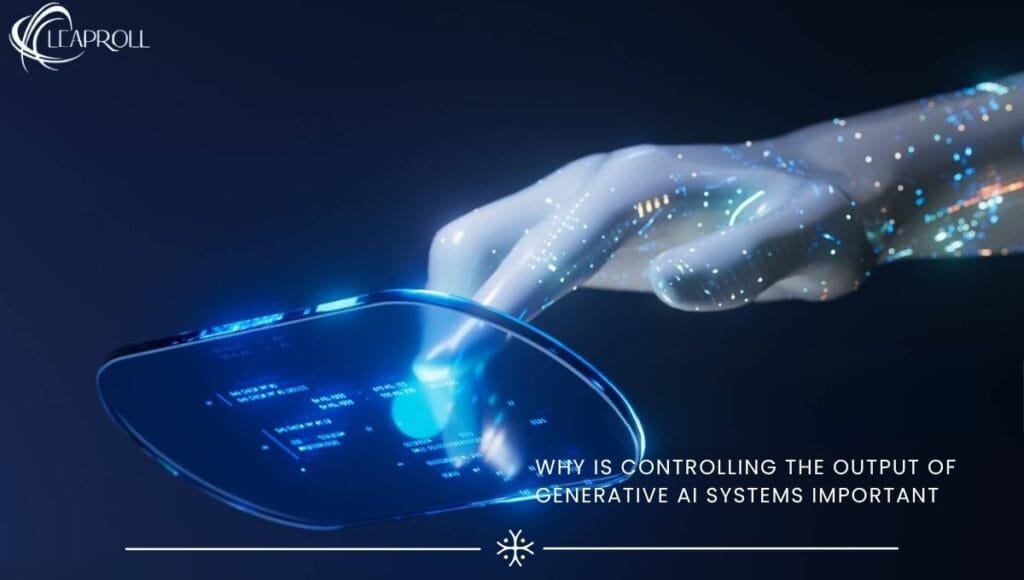 Controlling the Output of Generative AI