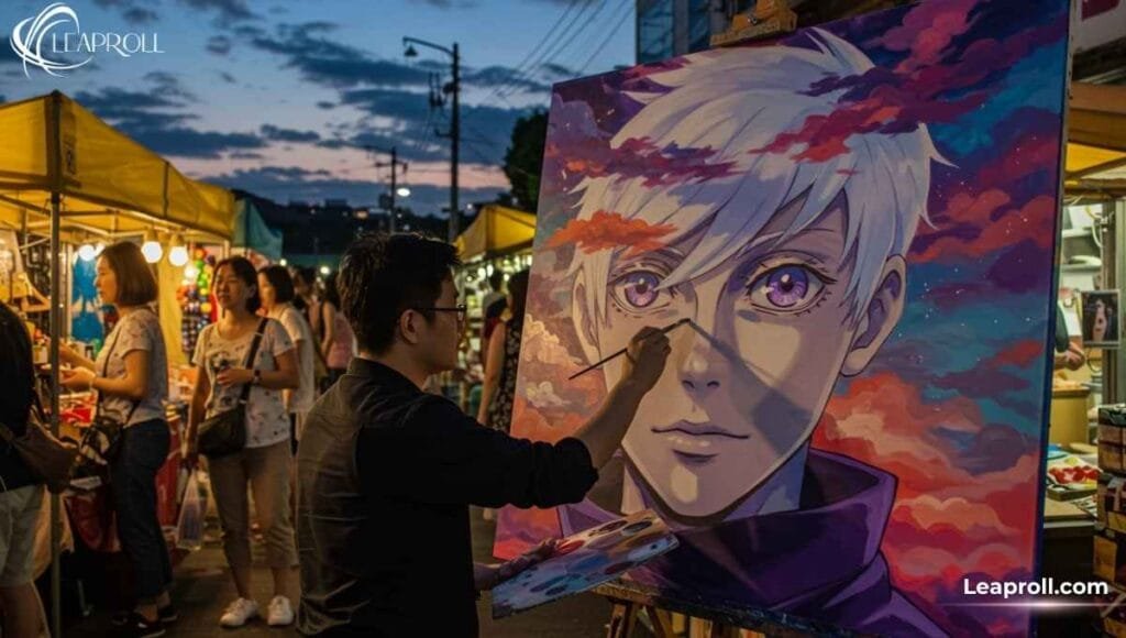 roman comic paintings